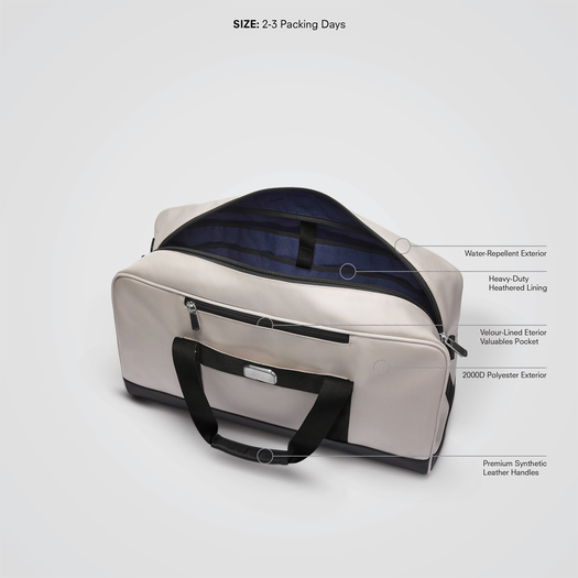 Water-Resistant Weekender Duffle Bag