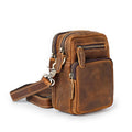 Vintage Leather Mini Crossbody Bag