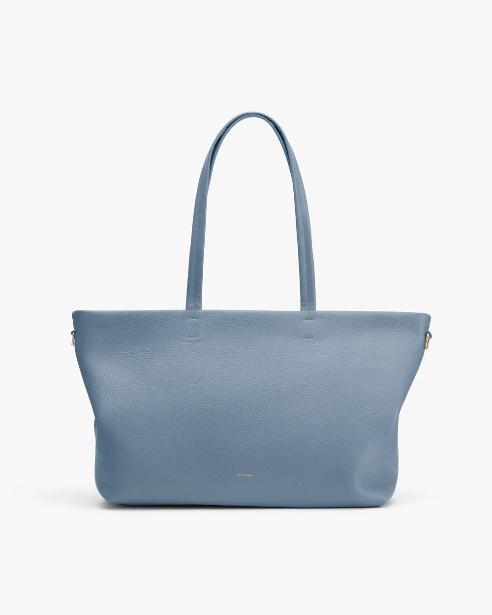 Premium Leather Zip-Top Tote Bag