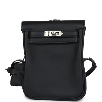 Kelly Jump Backpack Black Swift Palladium Hardware