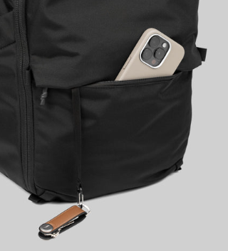 Multi-Compartment Water-Resistant Everyday Backpack