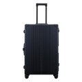 Matte Black Aluminum-Frame Hard Shell Luggage