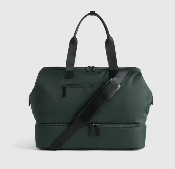 Water-Resistant Weekender Duffel Bag